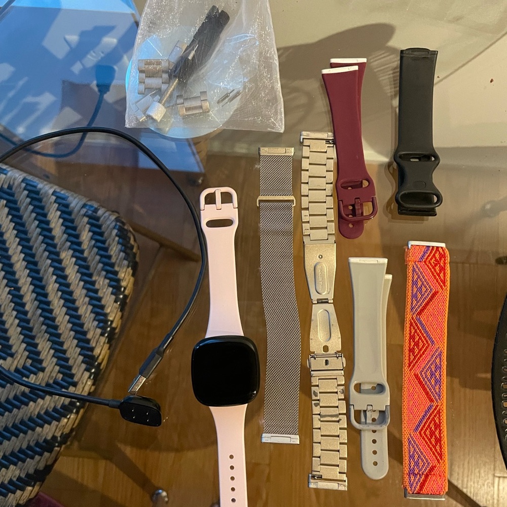 Fitbit versa 2 watch and bands